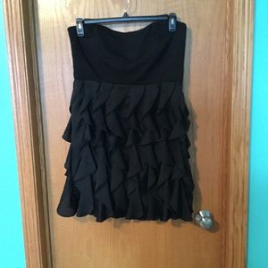 LC mini ruffled dress